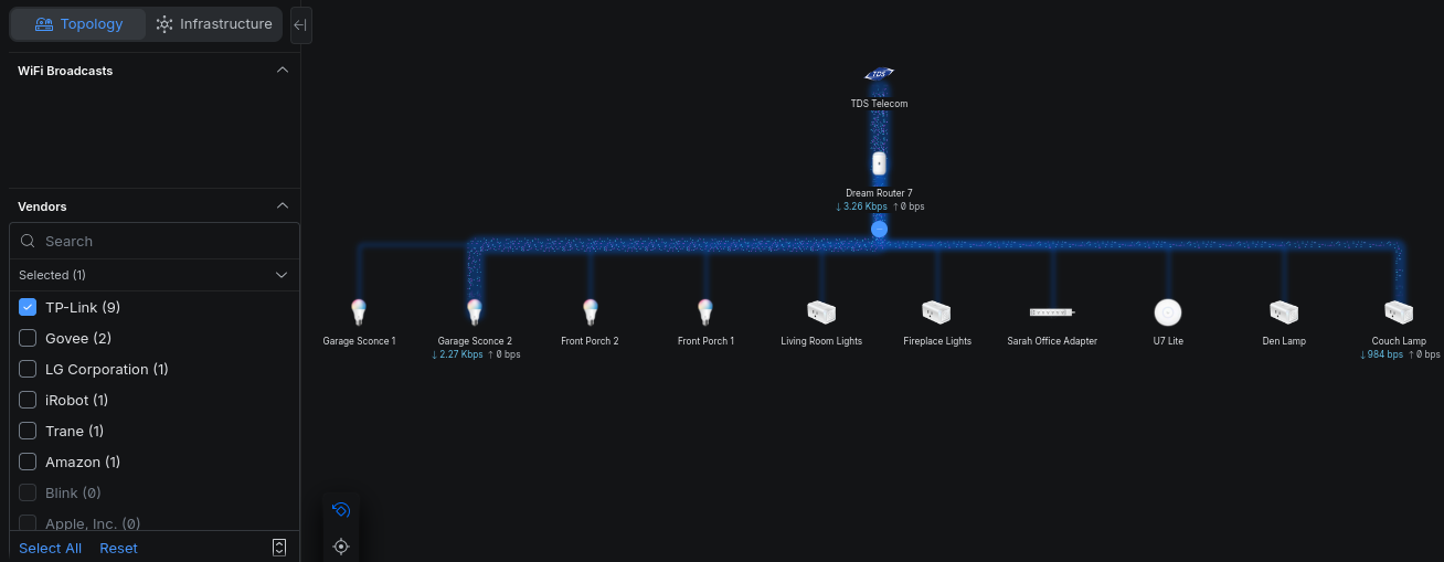 New home network segmentation example